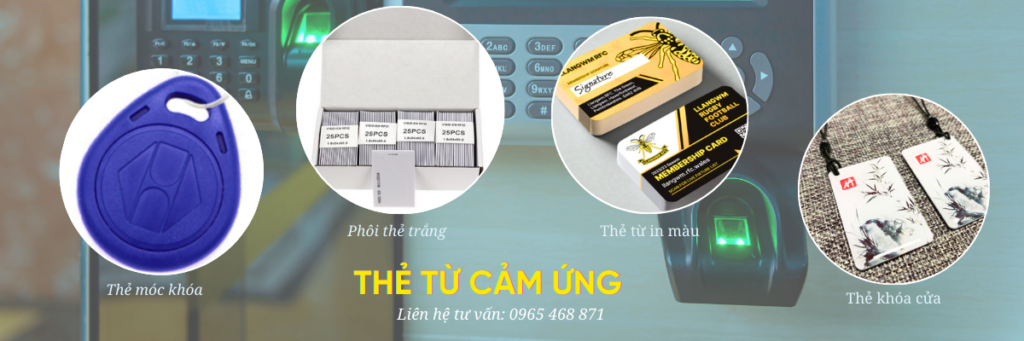 Thẻ Từ - Giải Pháp An Ninh & Quản Lý Thông Minh Toàn Diện 1 thẻ từ cảm ứng rfid