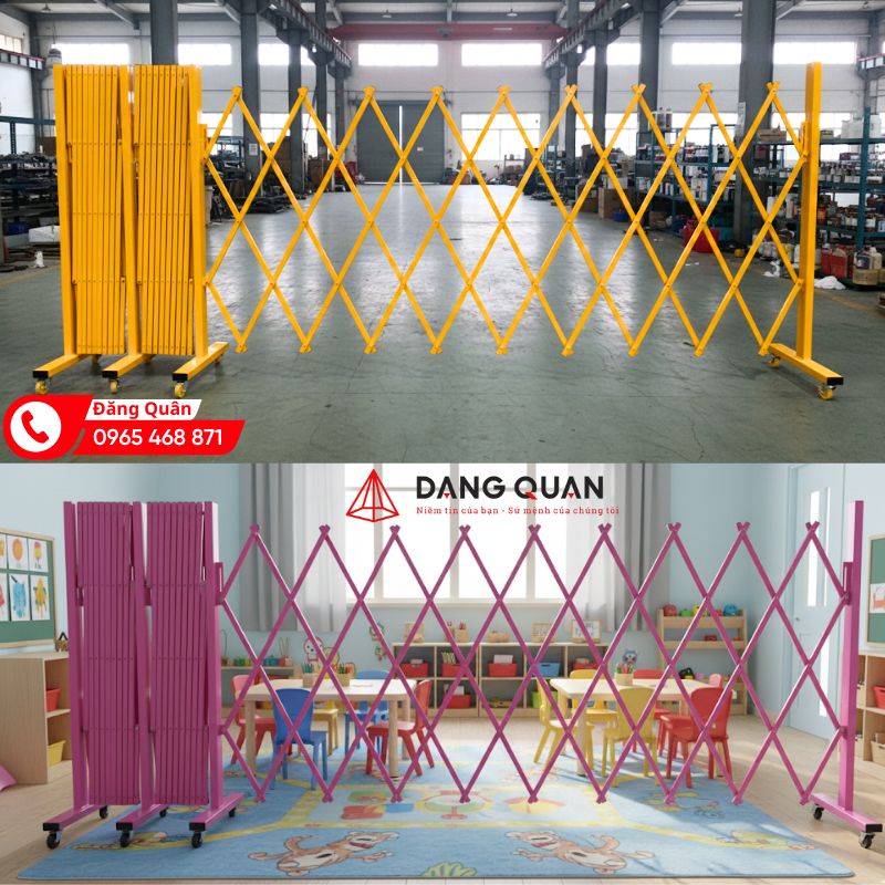 hàng rào xếp di động chữ T giá rẻ