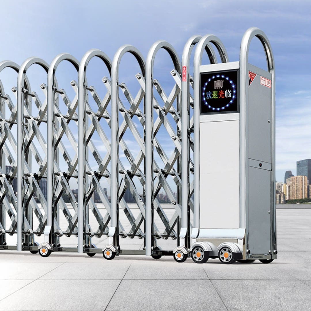 Cổng xếp inox 201