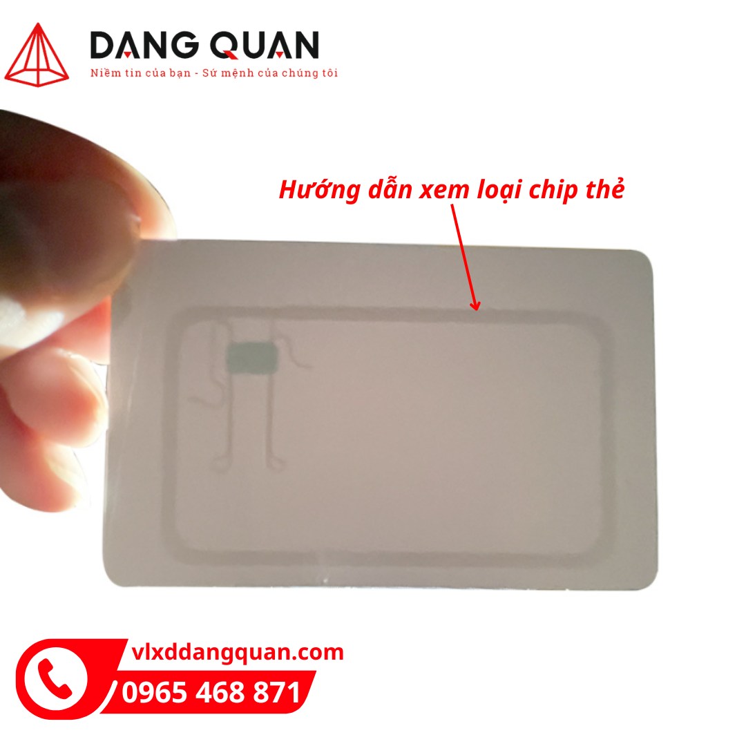 hướng dẫn kiểm tra chip thẻ từ