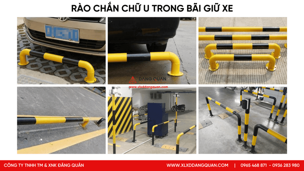 rao chan chu u trong bai do xe