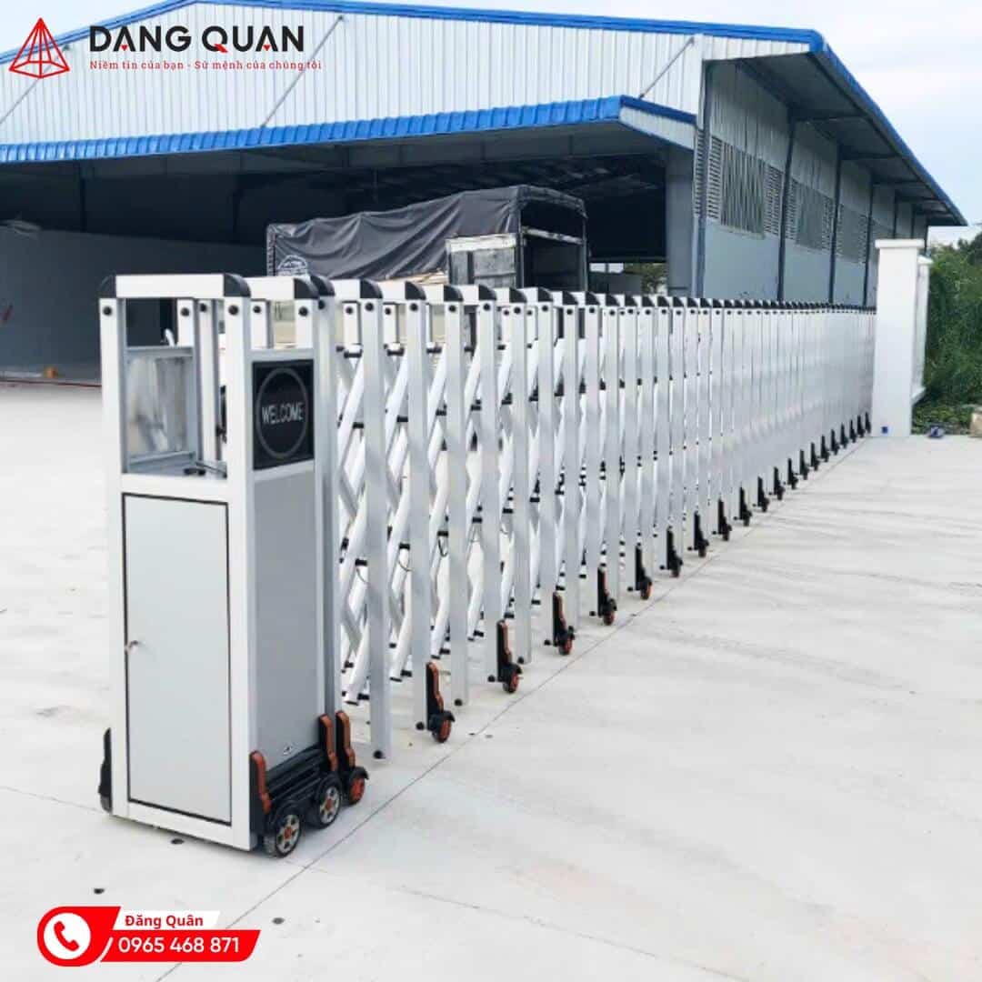 báo giá cổng xếp tự động dq16