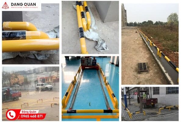 Lắp đặt hàng rào chống va chạm