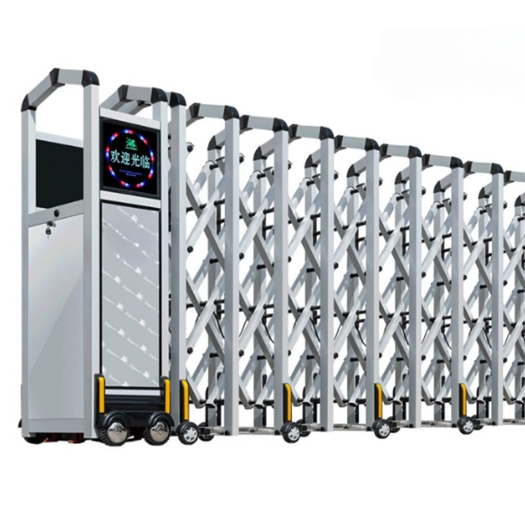 cổng xếp tự động dq14