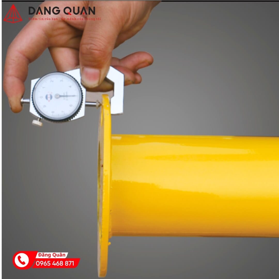 độ dày lan can bảo vệ va chạm