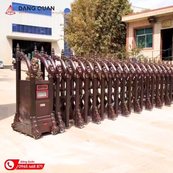Kinh nghiệm mua cổng xếp hợp kim nhôm