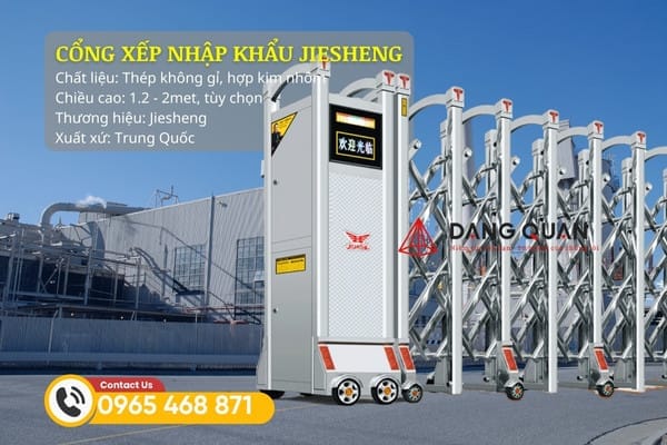Cổng xếp nhập khẩu Jiesheng