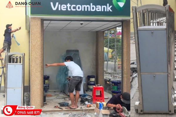 Thi công cổng xếp tự động tại Định Quán, Đồng Nai