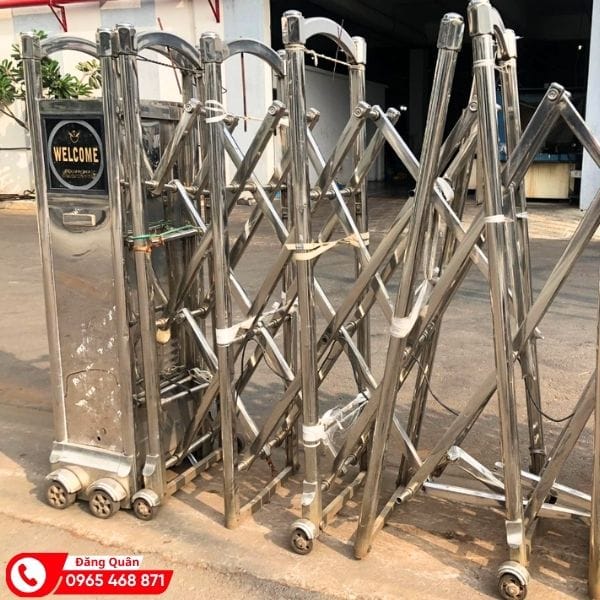 Ray cổng xếp bị lỗi