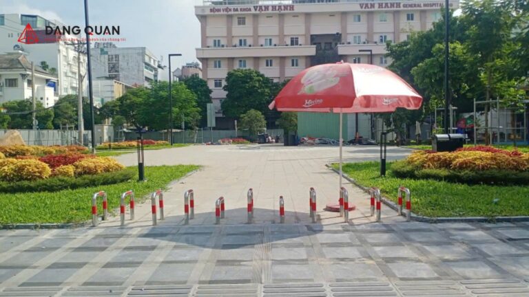 Công trình lắp đặt hàng rào chữ u cho công viên tại thành phố Hồ Chí Minh