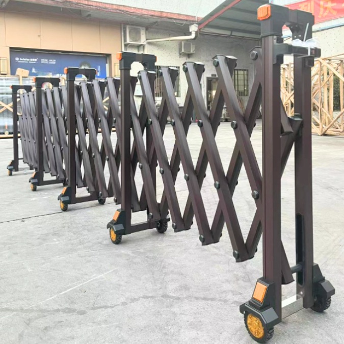 Lắp đặt hàng rào xếp gấp gọn
