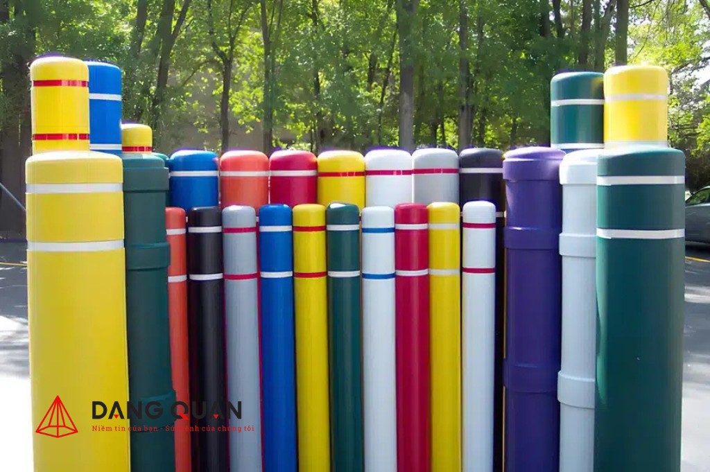 Màu sắc cột chắn bollard