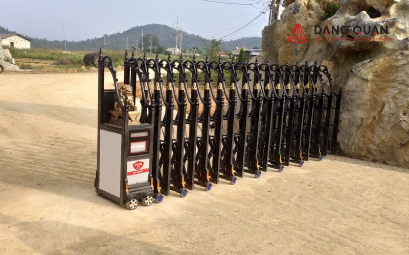 Lắp đặt cổng xếp tại Nghệ An