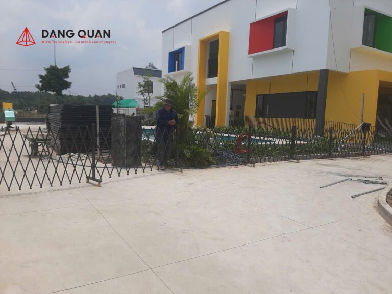 Lắp đặt hàng rào xếp tại Cần Giuộc, Long An