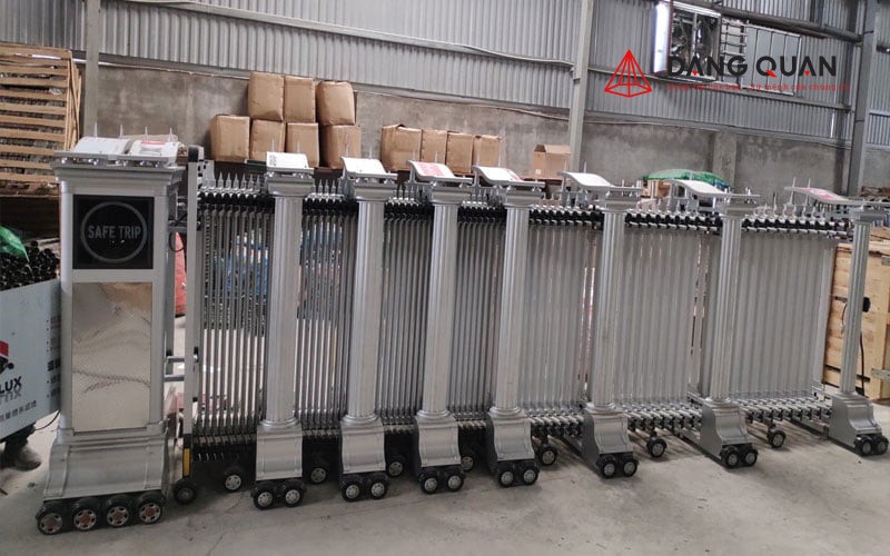 Lắp đặt cổng xếp ở Hải Phòng