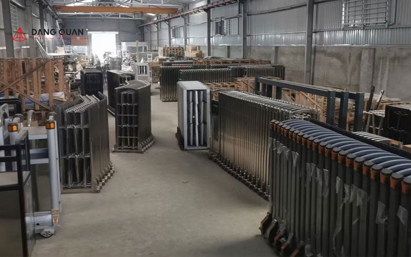 Lắp đặt cổng xếp