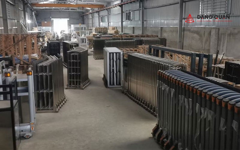 Lắp đặt cổng xếp ở Yên Bái