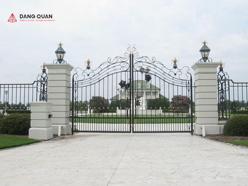 Mẫu phào chỉ hàng rào đơn giản