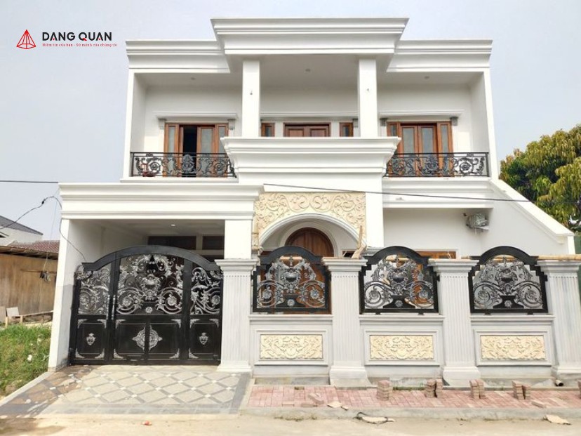 Mẫu phào chỉ hàng rào phong cách cổ điển