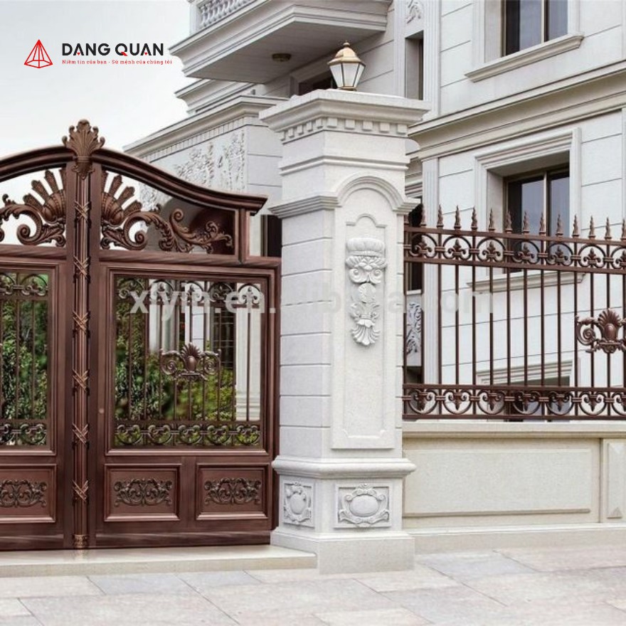 Mẫu phào chỉ hàng rào sắt