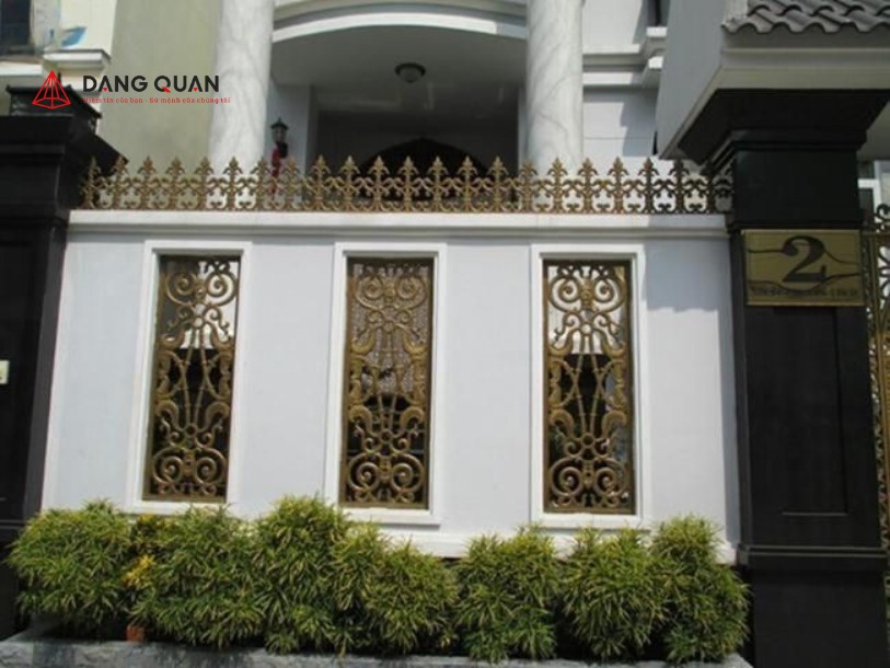 Phào chỉ hàng rào đẹp