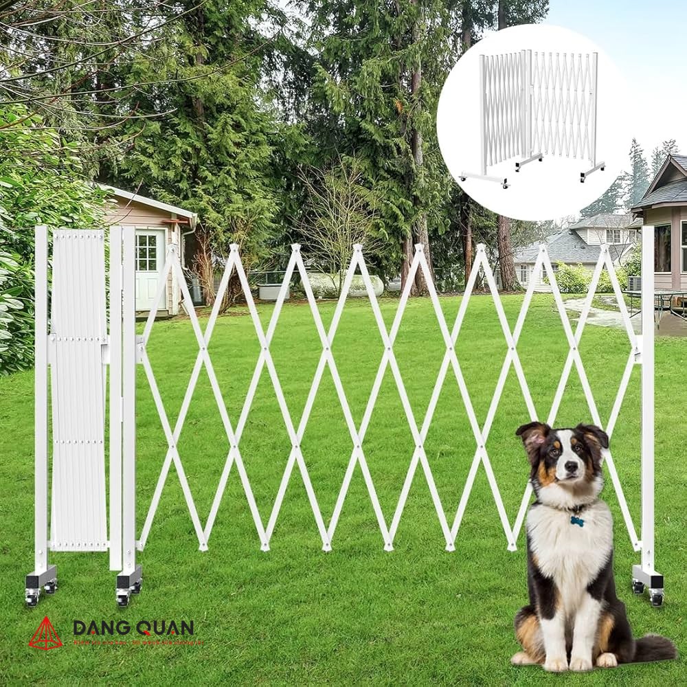 Hàng rào xếp gấp gọn quây chó