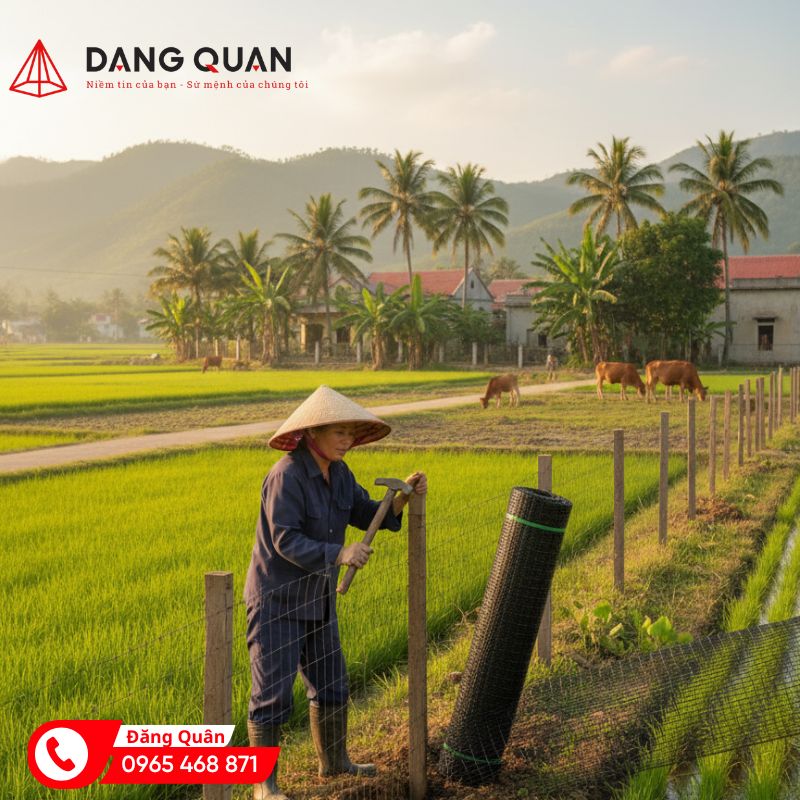 Lưới nhựa dẻo hàng rào - Ảnh 6
