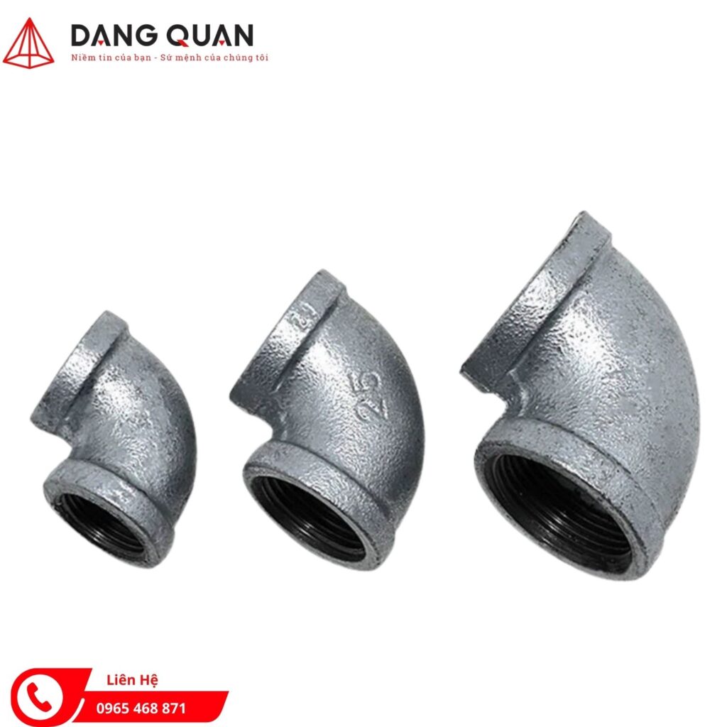 Cút ren mạ kẽm DN15 - DN100