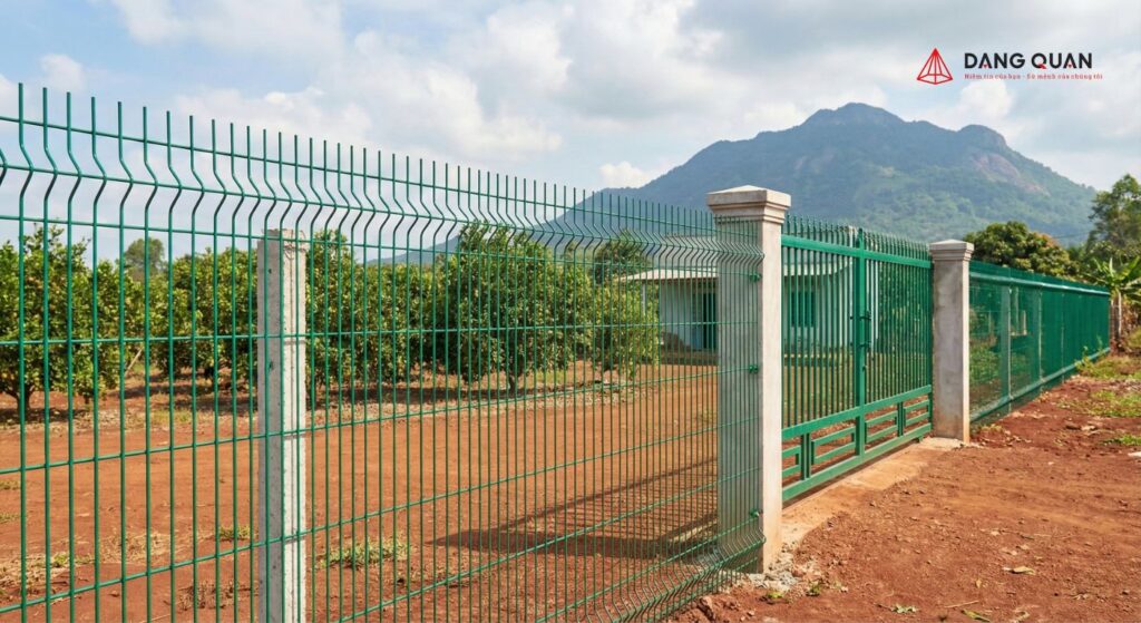 Vì sao hàng rào lưới thép hàn phù hợp với Tây Ninh?