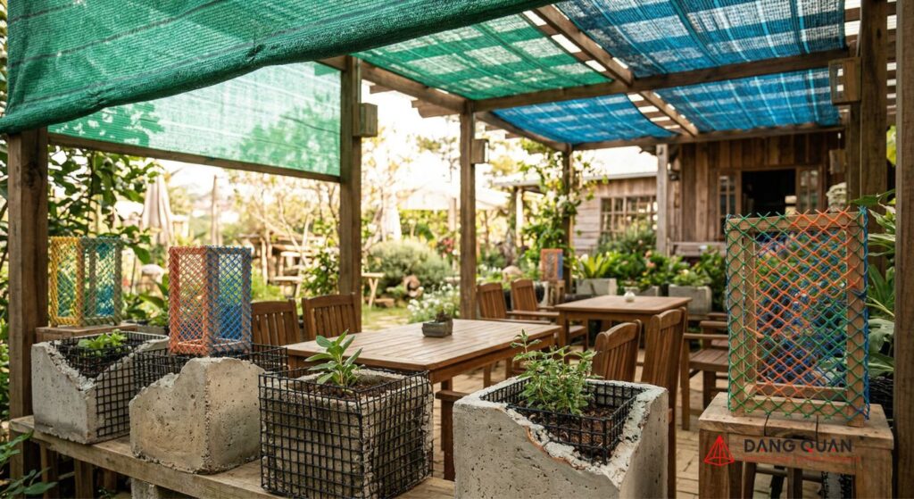 Sáng tạo thiết kế bằng lưới nhựa