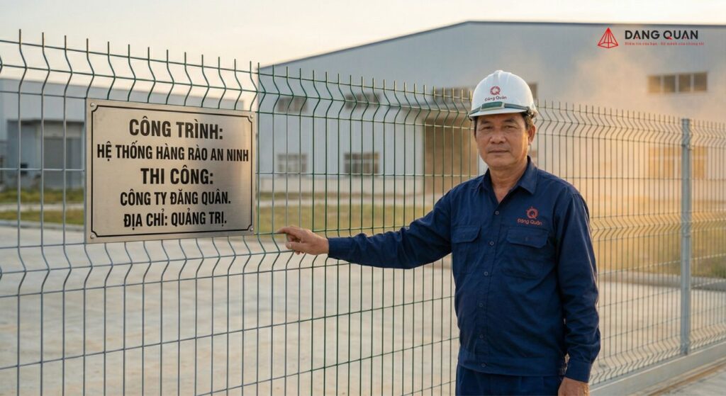 Đăng Quân là đơn vị thi công hàng rào lưới thép hàn tại Quảng Trị