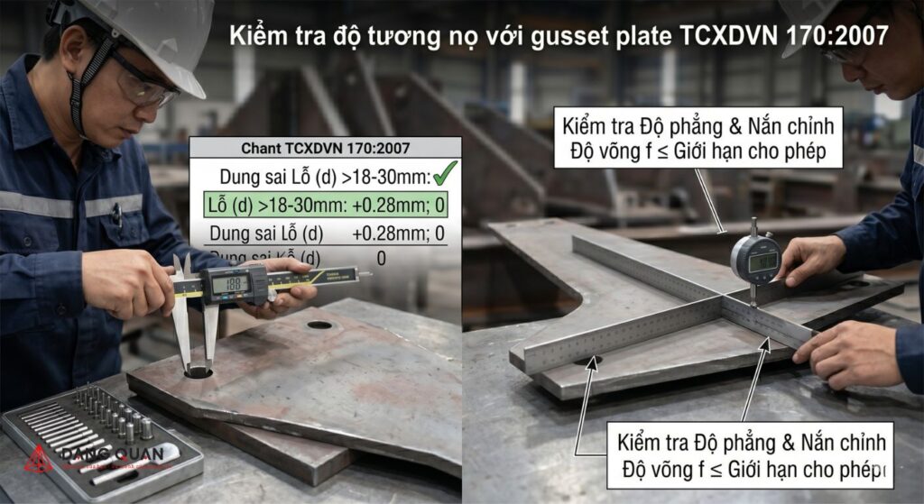 Tiêu chuẩn gia công bản mã theo TCXDVN 170:2007