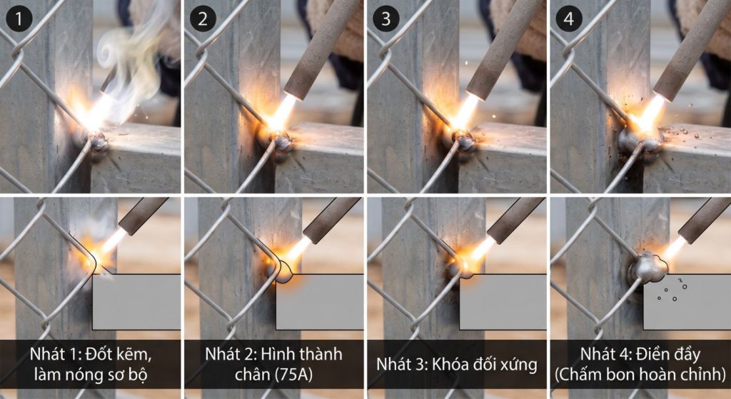 Kỹ thuật hàn chấm bo