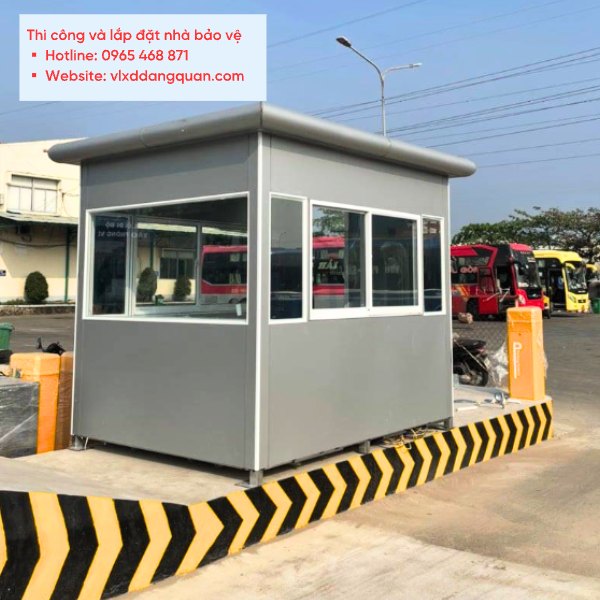 Bốt bảo vệ bãi giữ xe