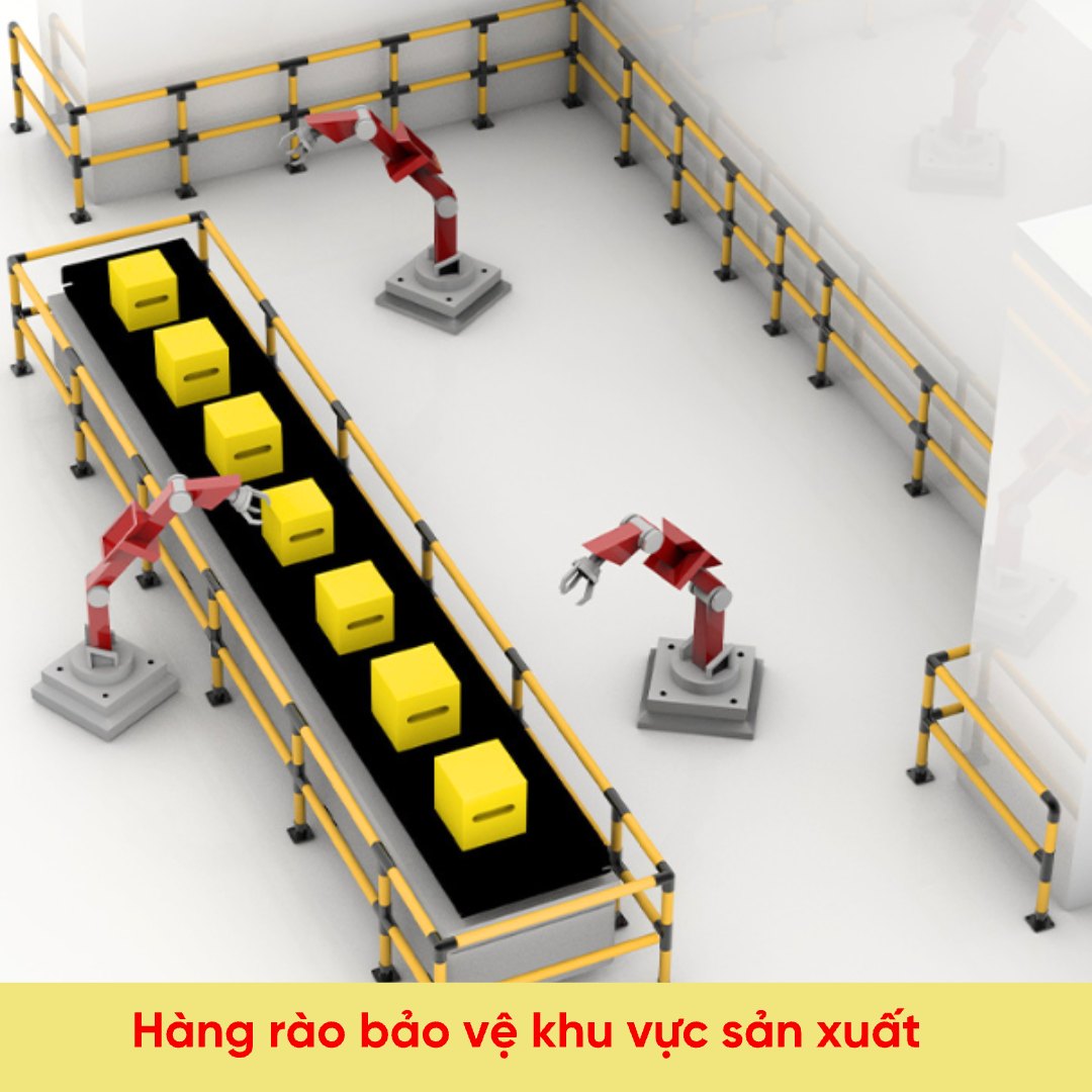 Hàng rào chữ U bảo vệ khu vực sản xuất