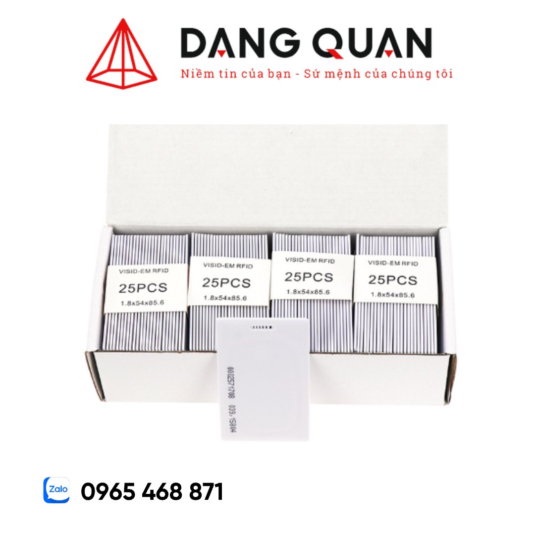 thẻ từ trắng đăng quân
